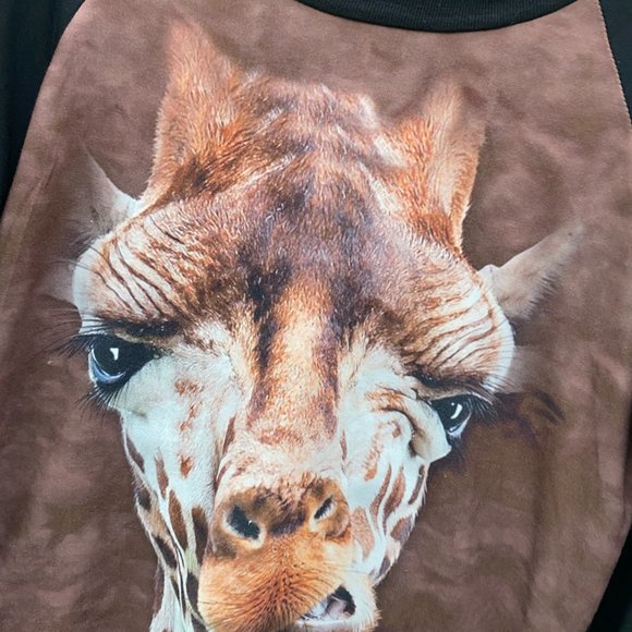 Giraffe Sweatshirt size Small winter - Picture 7 of 7